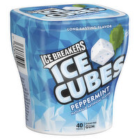 Ice Breakers Chewing Gum, Peppermint Flavor, Sugar Free, 40 Each