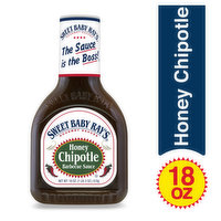 Sweet Baby Ray's Barbecue Sauce, Honey Chipotle, 18 Ounce