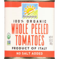 bionaturae Tomatoes, No Salt Added, Whole Peeled, 28.2 Ounce