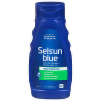 Selsun Blue Antidandruff Shampoo, Maximum Strength, Moisturizing, 11 Fluid ounce