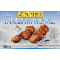 Golden Potato Pancakes, Mini, 16 Each