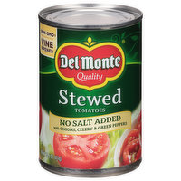 Del Monte Tomatoes, No Salt Added, Stewed, 14.5 Ounce