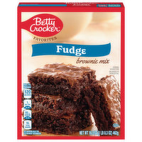 Betty Crocker Brownie Mix, Fudge, 16.3 Ounce