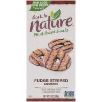 Back To Nature Fudge Striped Cookies, 8.5 Ounce