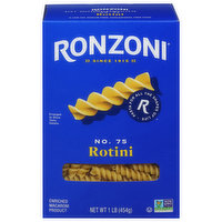 Ronzoni Rotini, No. 75, 1 Pound