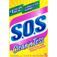 S.O.S Steel Wool Soap Pads, Small-Size, 15 Each