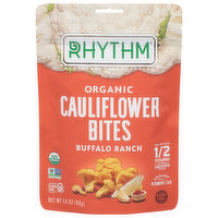 Rhythm Cauliflower Bites, Organic, Buffalo Ranch, 1.4 Ounce