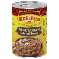 Old El Paso Beans, Refried, Vegetarian, 16 Ounce