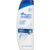 Head & Shoulders Shampoo, Daily, Classic Clean, 12.5 Fluid ounce