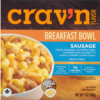 Crav'n Flavor Breakfast Bowl, Sausage, 7 Ounce