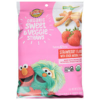 Earth's Best Vegetable & Potato Snack, Sweet & Veggie Straws, Strawberry Flavored, 2.75 Ounce