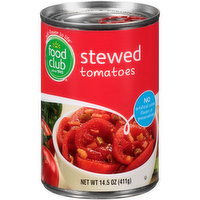 Food Club Stewed Tomatoes, 14.5 Ounce