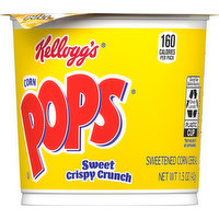 Kellogg's Corn Pops Sweetened Corn Cereal, 1.5 oz, 1.5 Ounce