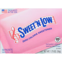 Sweet 'N Low Sweetener, Zero Calorie, 50 Each