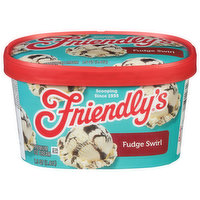 Friendly's Ice Cream, Premium, Fudge Swirl, 1.5 Quart