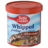 Betty Crocker Frosting, Chocolate, Whipped, 12 Ounce