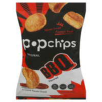 Popchips Popped Potato Snack, BBQ Flavored, Original, 5 Ounce