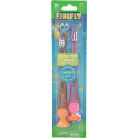 Firefly Toothbrushes, Lightup Timer, Soft, 2 Each