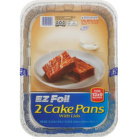 EZ Foil Cake Pans, 2 Each