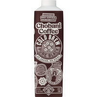 Chobani Coffee Drink, Medium Roast Beans, Cold Brew, Pure Black, 32 Fluid ounce