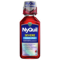 Vicks Cold & Flu, Severe, 12 Fluid ounce
