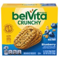 belVita belVita Blueberry Breakfast Biscuits, 5 Packs (4 Biscuits Per Pack), 8.8 Ounce