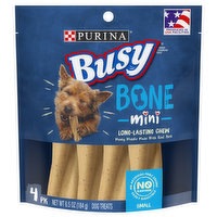 Busy Dog Treats, Mini Bone, Small, 4 Pack, 4 Each