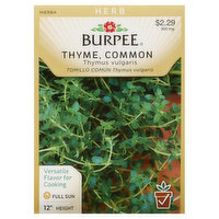 Burpee Seeds, Thyme, Common, 300 Milligram