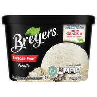 Breyers Ice Cream, Light, Lactose Free, Vanilla, 1.5 Quart