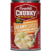 Campbell's Soup, Creamy Chicken & Dumplings, 18.8 Ounce