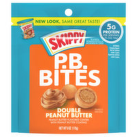 Skippy P.B. Bites, Double Peanut Butter, 6 Ounce