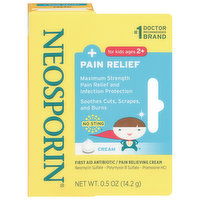 Neosporin Pain Relief Cream, for Kids, 0.5 Ounce