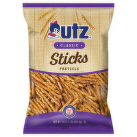 Utz Pretzels, Classic, Sticks, 16 Ounce
