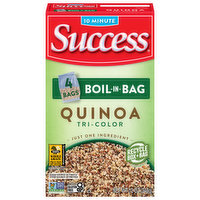 Success Quinoa, Tri-Color, Boil-in-Bag, 4 Each