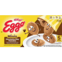 Eggo Pancakes, Chocolatey Chip, Minis, 5 Each