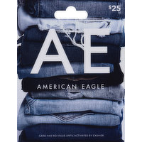 American Eagle Gift Card, $25, 1 Each