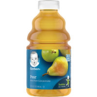 Gerber Juice, Pear, 12+ Months, 32 Fluid ounce
