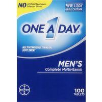 One A Day Complete Multivitamin, Men's, Tablets, 100 Each