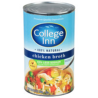 College Inn Broth, Chicken, 100% Natural, 48 Ounce