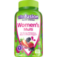 Vitafusion Multivitamin, Gummies, Women's Multi, Natural Berry Flavor, 150 Each