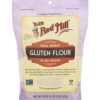 Bob's Red Mill Gluten Flour, Vital Wheat, 20 Ounce