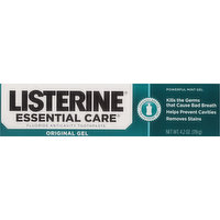 Listerine Toothpaste, Powerful Mint, Original Gel, 4.2 Ounce