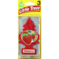 Little Trees Air Fresheners, Strawberry, 3 Each