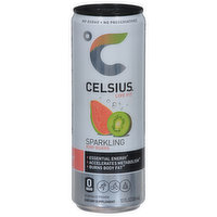 Celsius Energy Drink, Kiwi Guava, Sparkling, 12 Fluid ounce