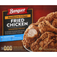 Banquet Fried Chicken, Southern Crispy, 29 Ounce