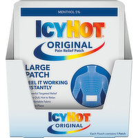 Icy Hot Pain Relief Patch, 1 Each