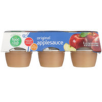 Food Club Original Applesauce, 24 Ounce