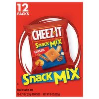 Cheez-It Snack Mix, Classic, Baked, 12 Packs, 12 Each