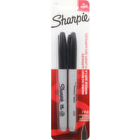 Sharpie Marker, Fine, Permanent, 2 Each