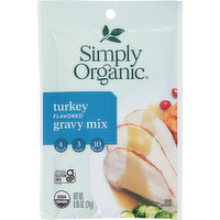 Simply Organic Gravy Mix, Turkey Flavored, 0.85 Ounce